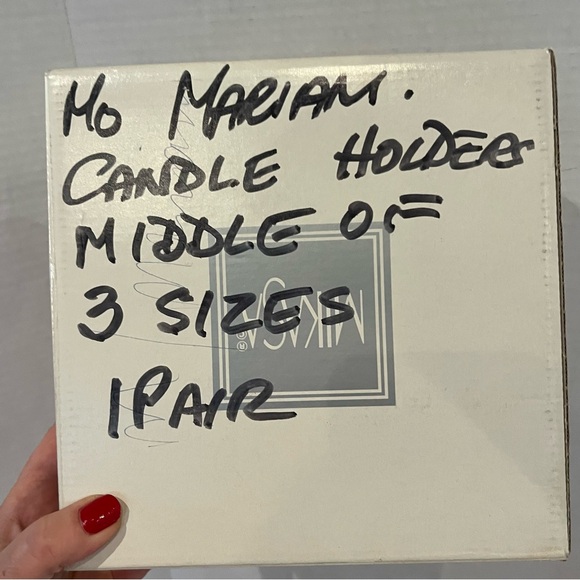 Mikasa Penthouse Crystal Candlestick Holders Pair Screen Used Cruel Intentions - Picture 10 of 12